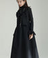 Bow Strap Wool Dress